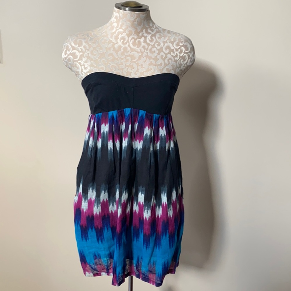 Billabong Strapless Aztec Dress